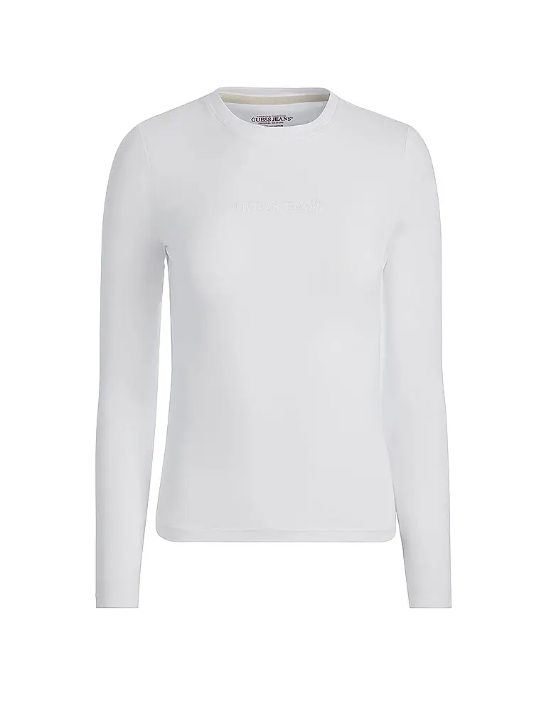 GUESS | Camiseta de manga larga | Blanco