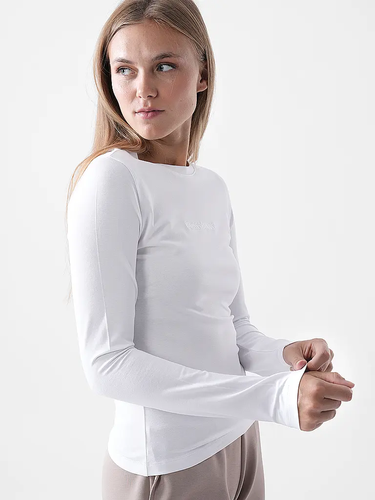 GUESS | Camiseta de manga larga | Blanco