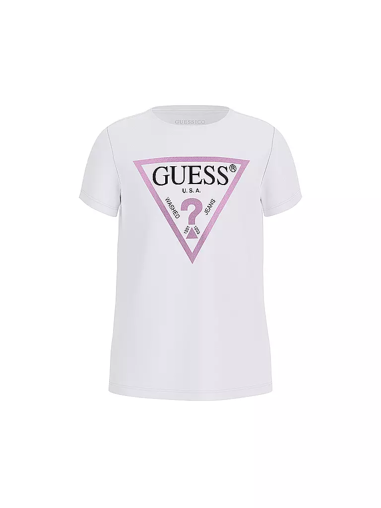 GUESS | Camiseta de niña | weiss