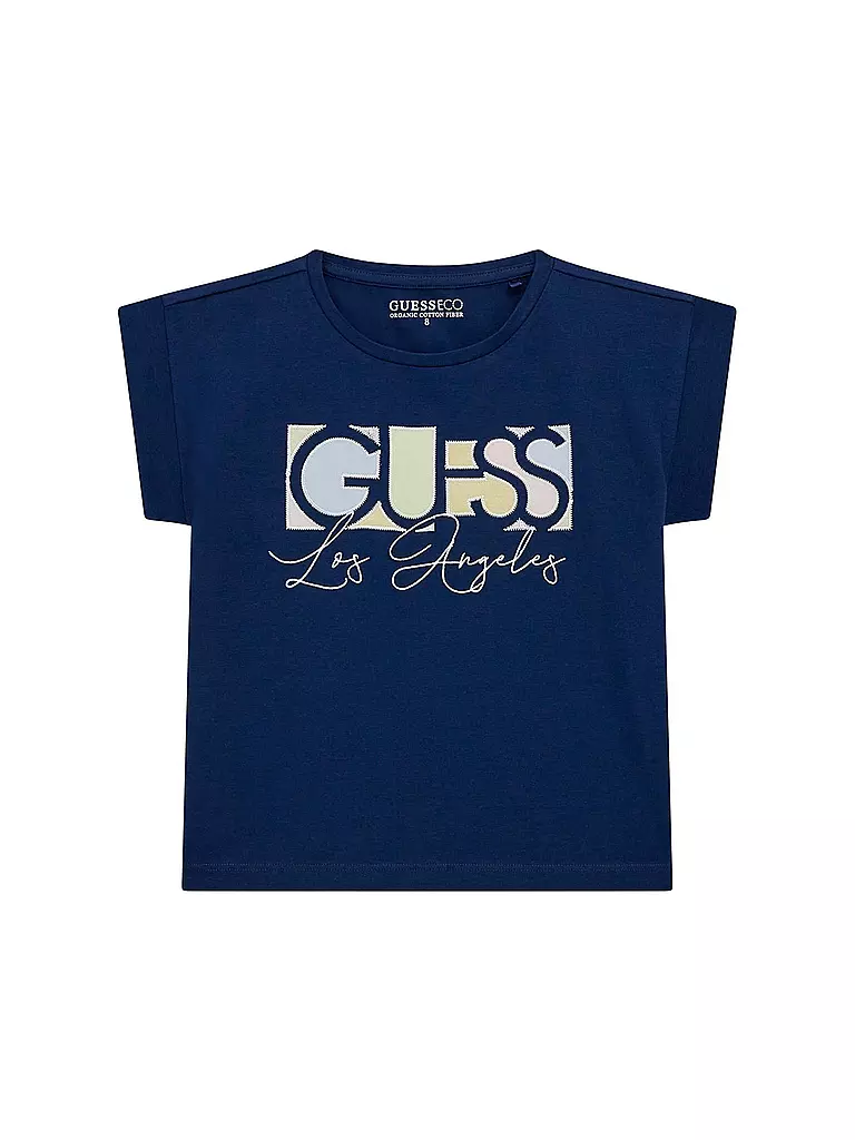 GUESS | Camiseta de niña | Azul oscuro