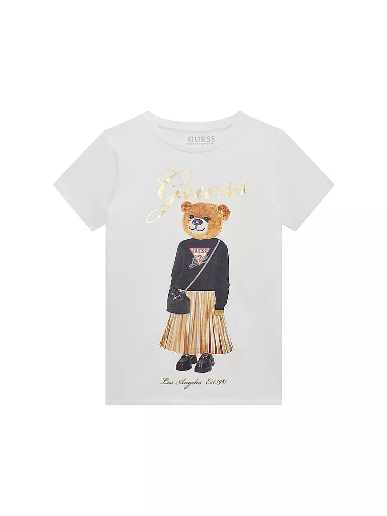 GUESS | Camiseta de niña | Blanco