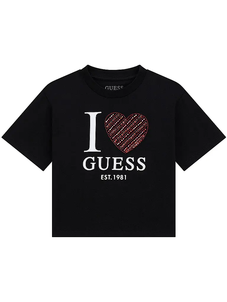 GUESS | Camiseta de niña | schwarz
