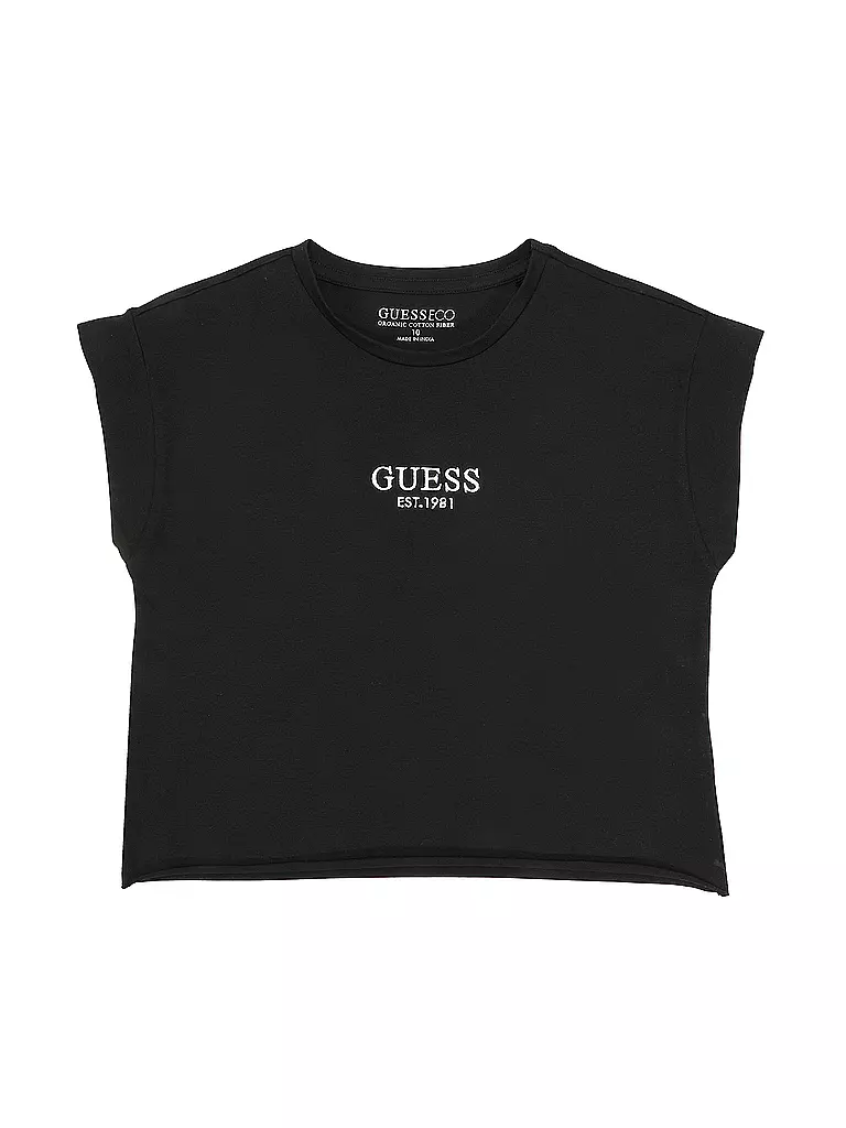GUESS | Camiseta de niña | Negro