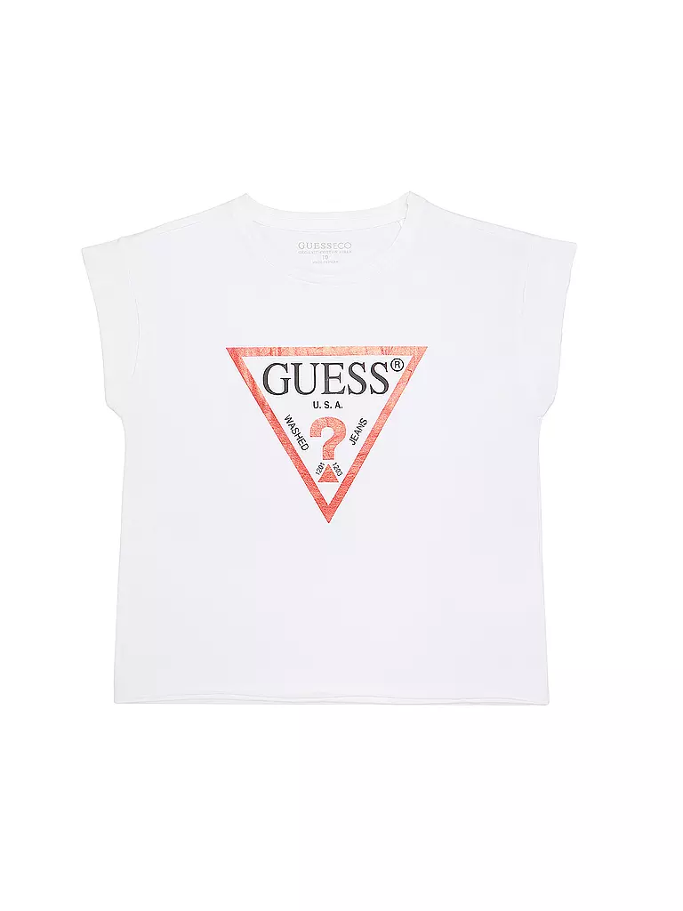 GUESS | Camiseta de niña | Blanco
