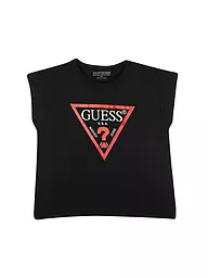 GUESS | Camiseta de niña | Negro