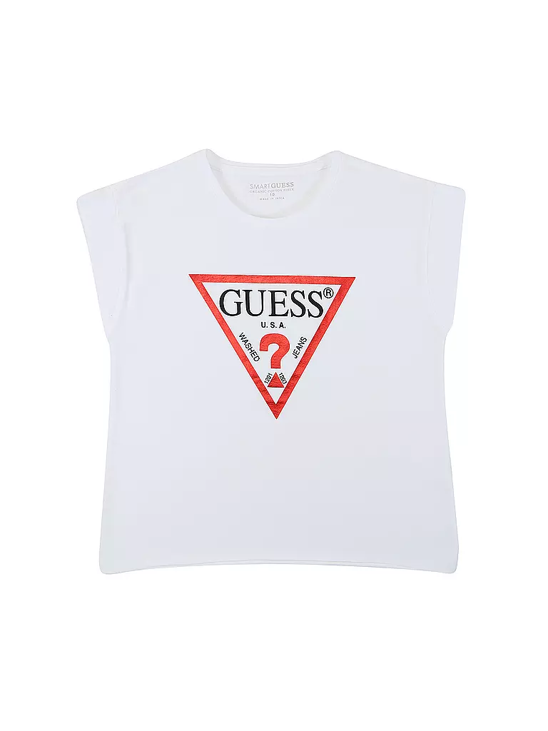 GUESS | Camiseta para niña | Blanco