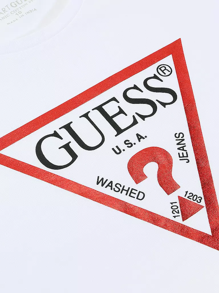 GUESS | Camiseta para niña | Blanco