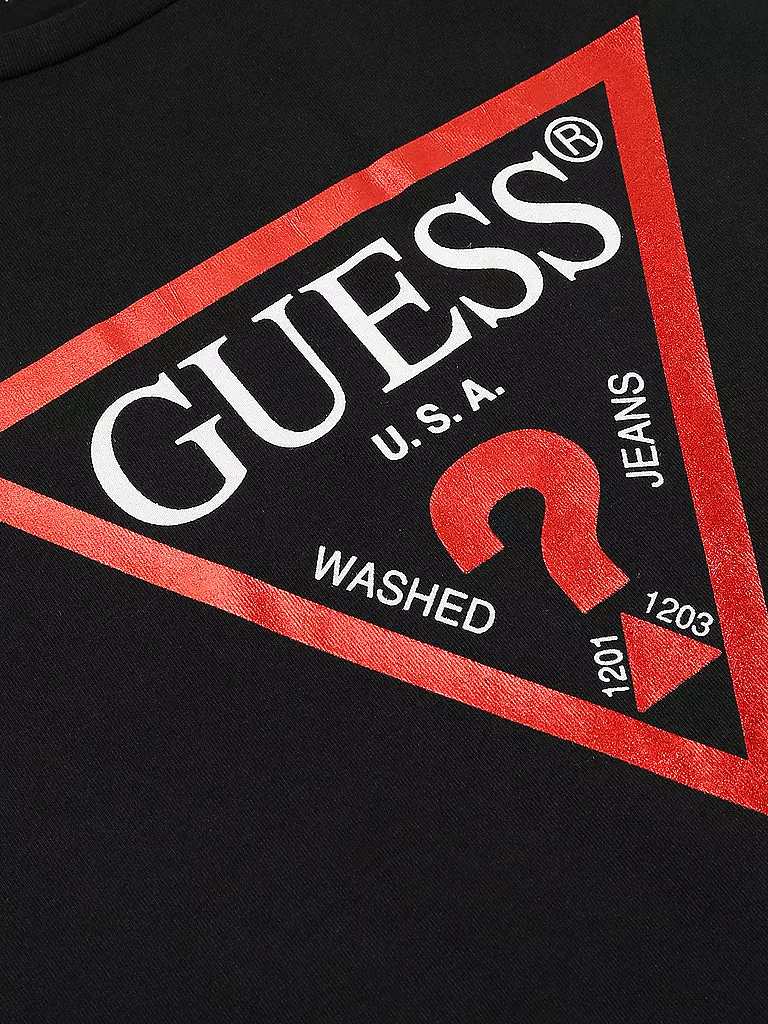GUESS | Camiseta para niña | Negro
