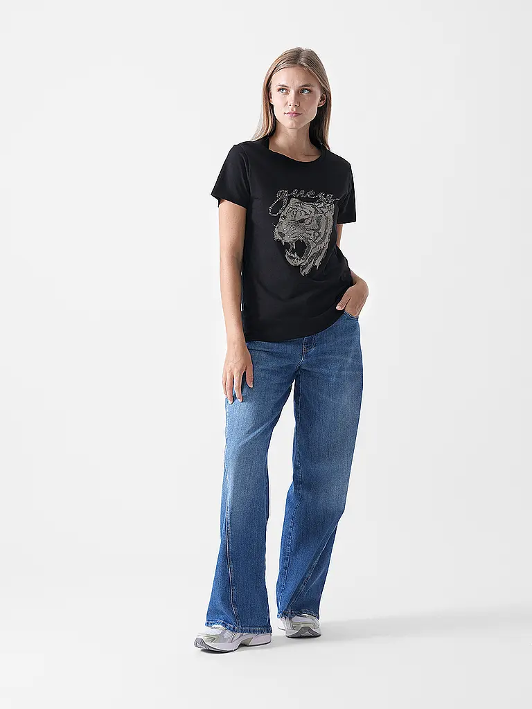 GUESS | Camiseta | schwarz