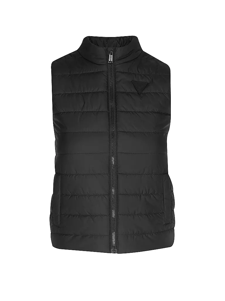 GUESS | Chaleco acolchado para niña | schwarz