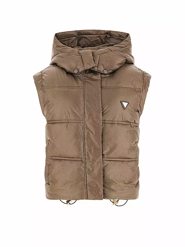 GUESS | Chaleco acolchado | Marrón claro