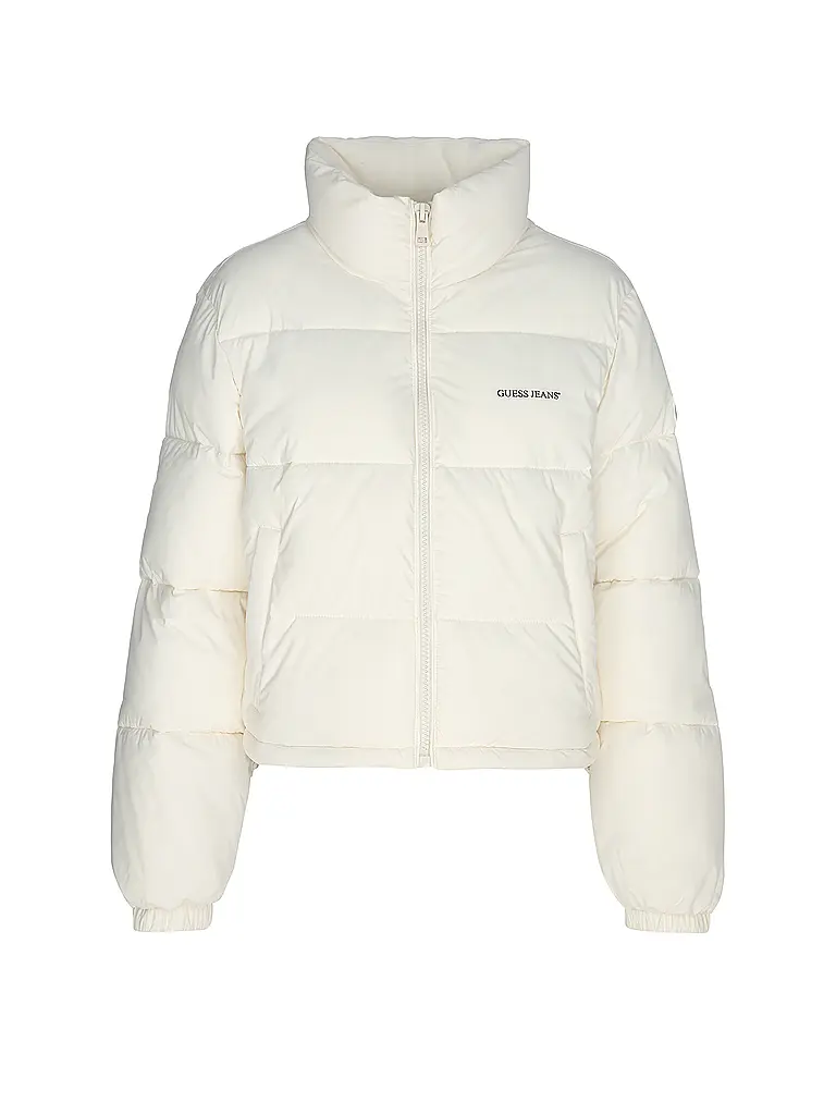 GUESS | Chaqueta acolchada corte cropped | Crema