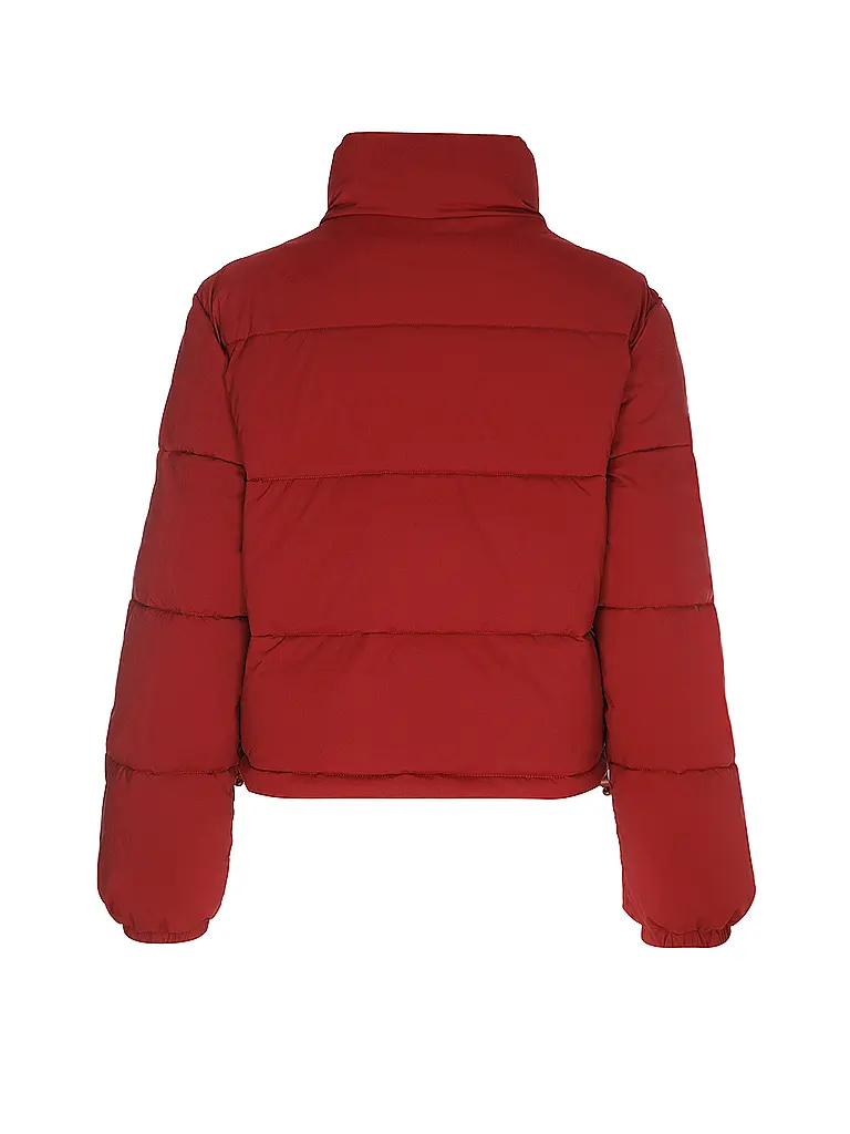 GUESS | Chaqueta acolchada corte cropped | Rojo oscuro
