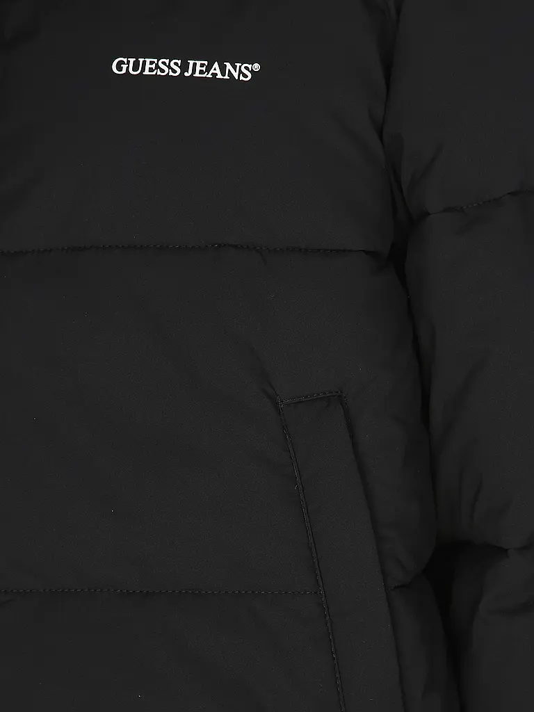 GUESS | Chaqueta acolchada corte cropped | Negro