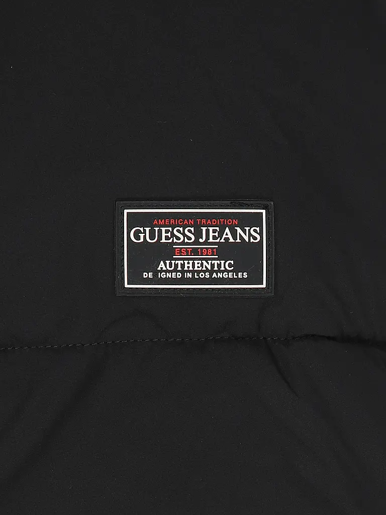 GUESS | Chaqueta acolchada corte cropped | Negro