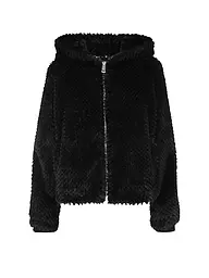 GUESS | Chaqueta de aspecto de piel | Negro