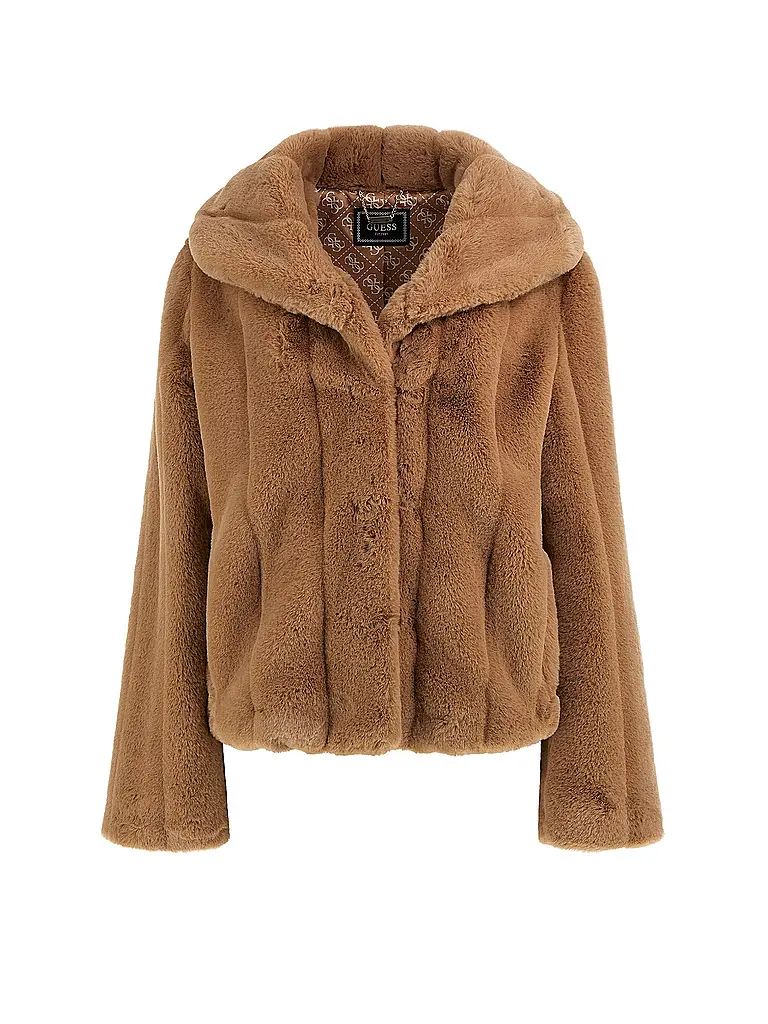 GUESS | Chaqueta de imitación de piel SOPHY | Marrón