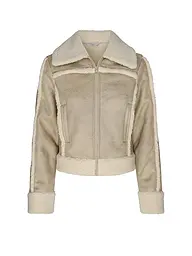 GUESS | Chaqueta Sherling | Crema