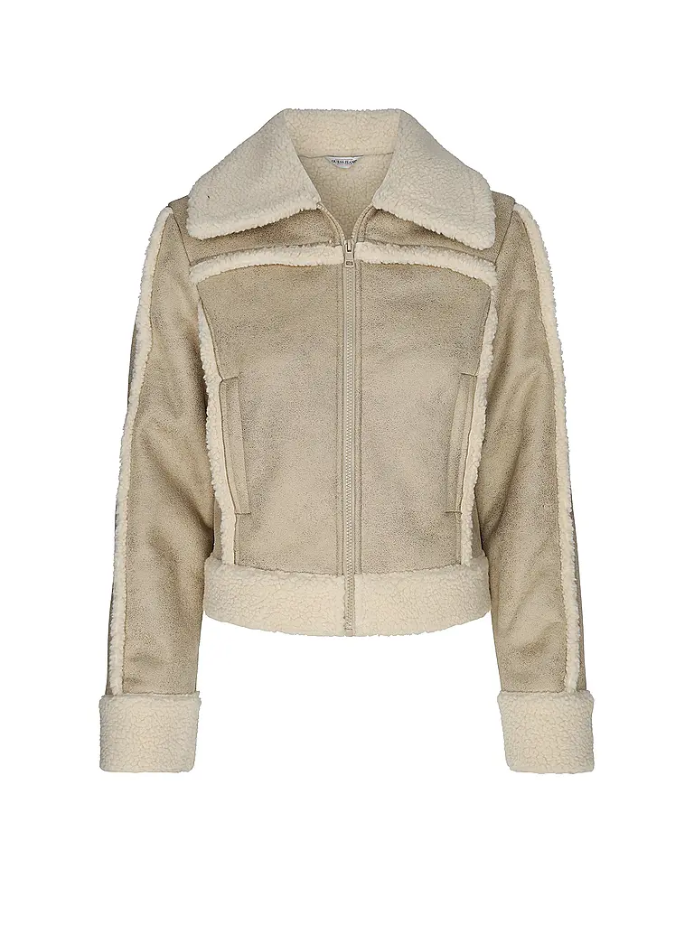 GUESS | Chaqueta de imitación de piel | Crema