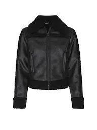 GUESS | Chaqueta Sherling | Negro