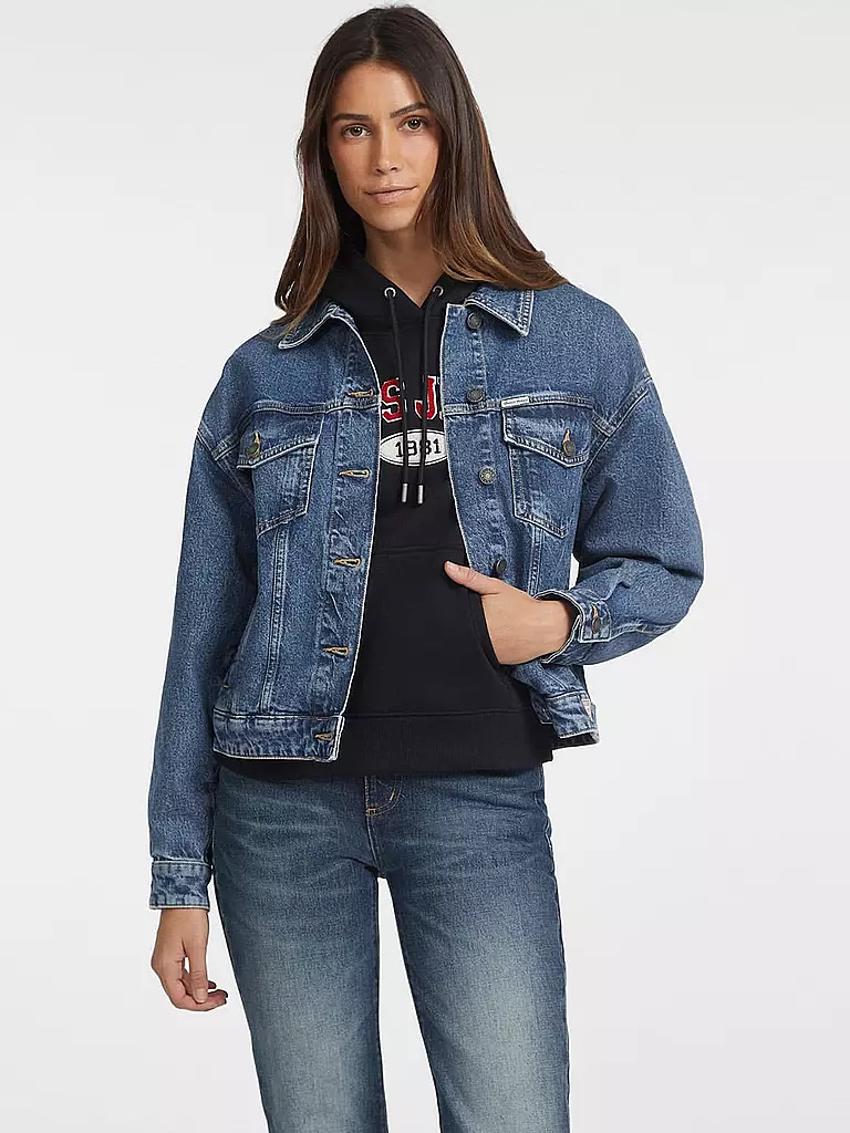 GUESS | Chaqueta vaquera | Azul oscuro