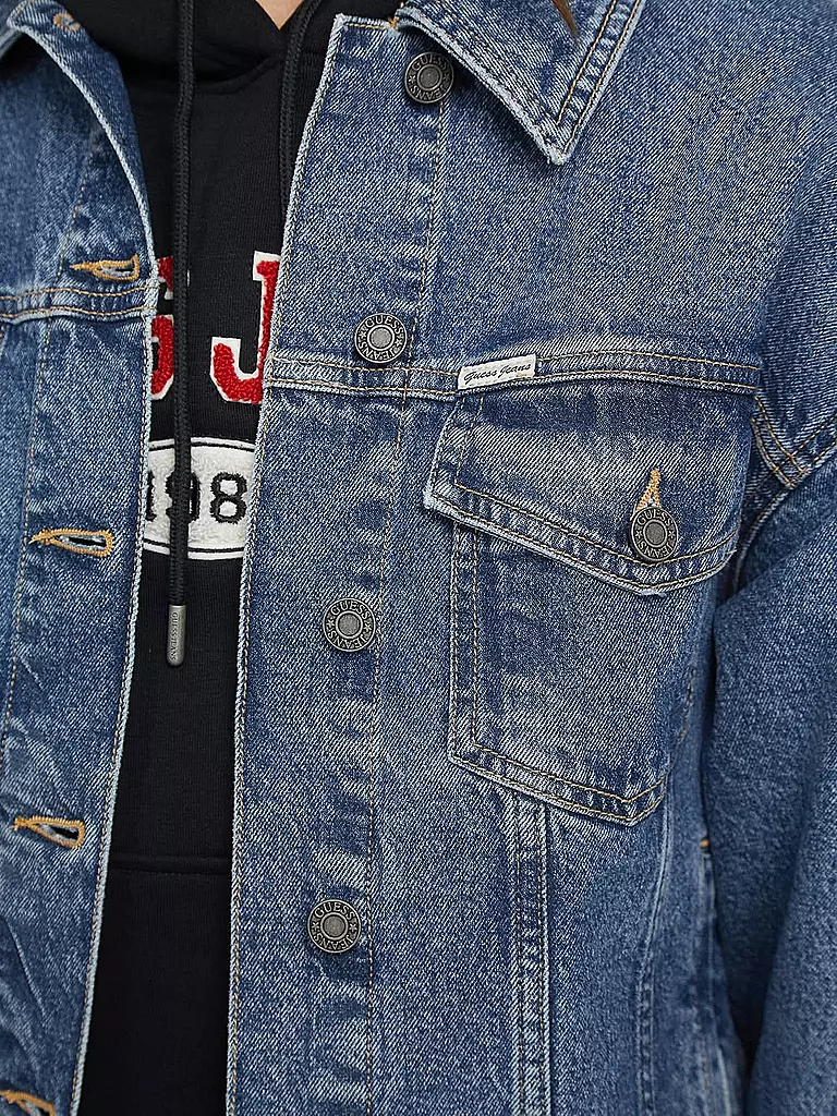 GUESS | Chaqueta vaquera | Azul oscuro