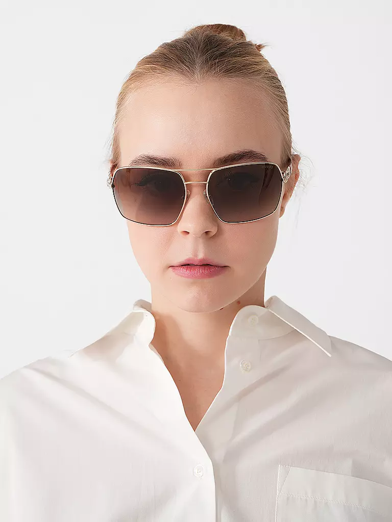 GUESS | Gafas de sol GU00159/63 | Oro