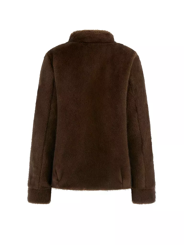 GUESS | Jacke in Felloptik LUNA | Marrón