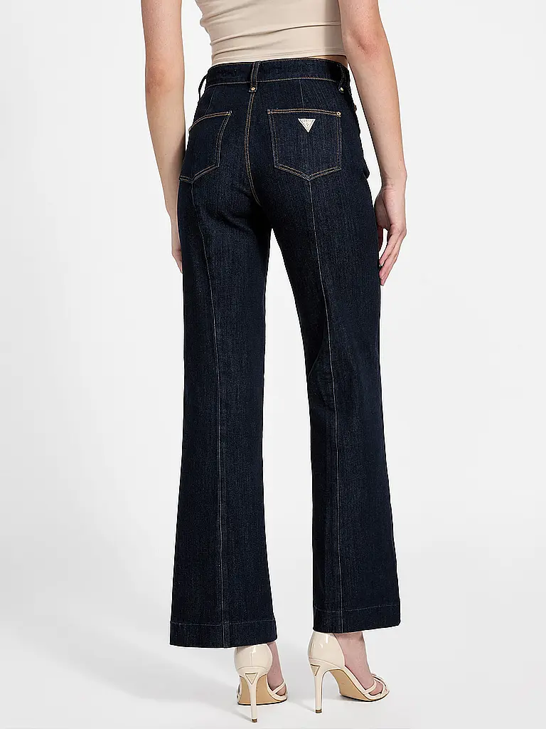 GUESS | Jeans acampanados NEW FAYE | Azul oscuro