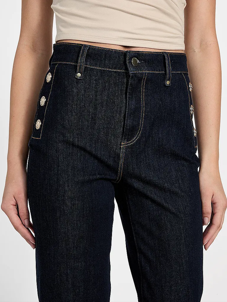 GUESS | Jeans acampanados NEW FAYE | Azul oscuro