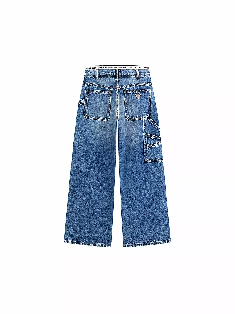 GUESS | Jeans de pierna ancha para niña | 