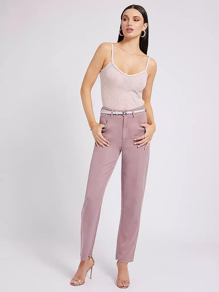 GUESS | Jeans Mom Fit | Rosa