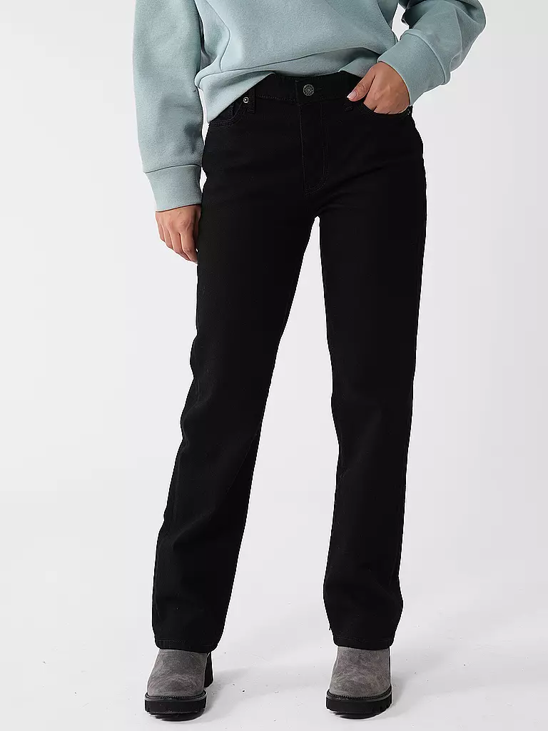 GUESS | Jeans Rectos | schwarz