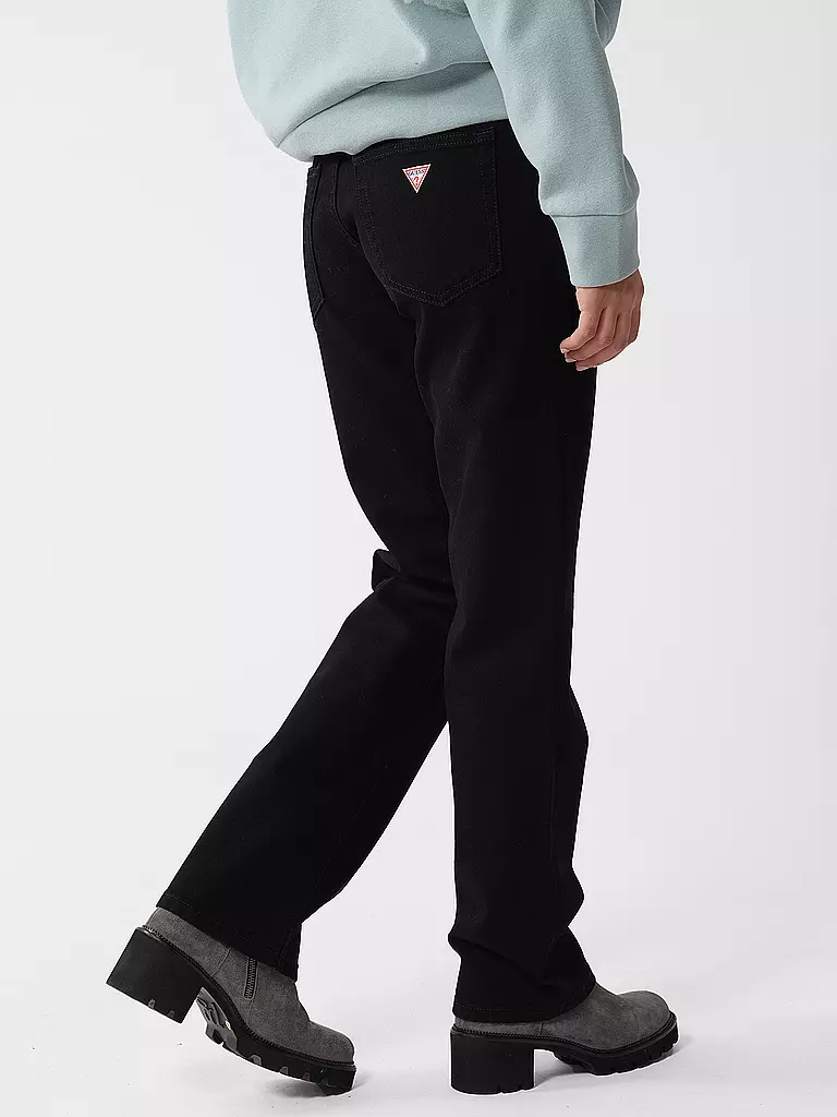 GUESS | Jeans Rectos | schwarz