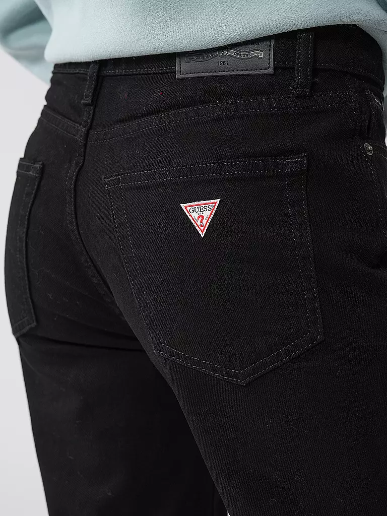GUESS | Jeans Rectos | schwarz