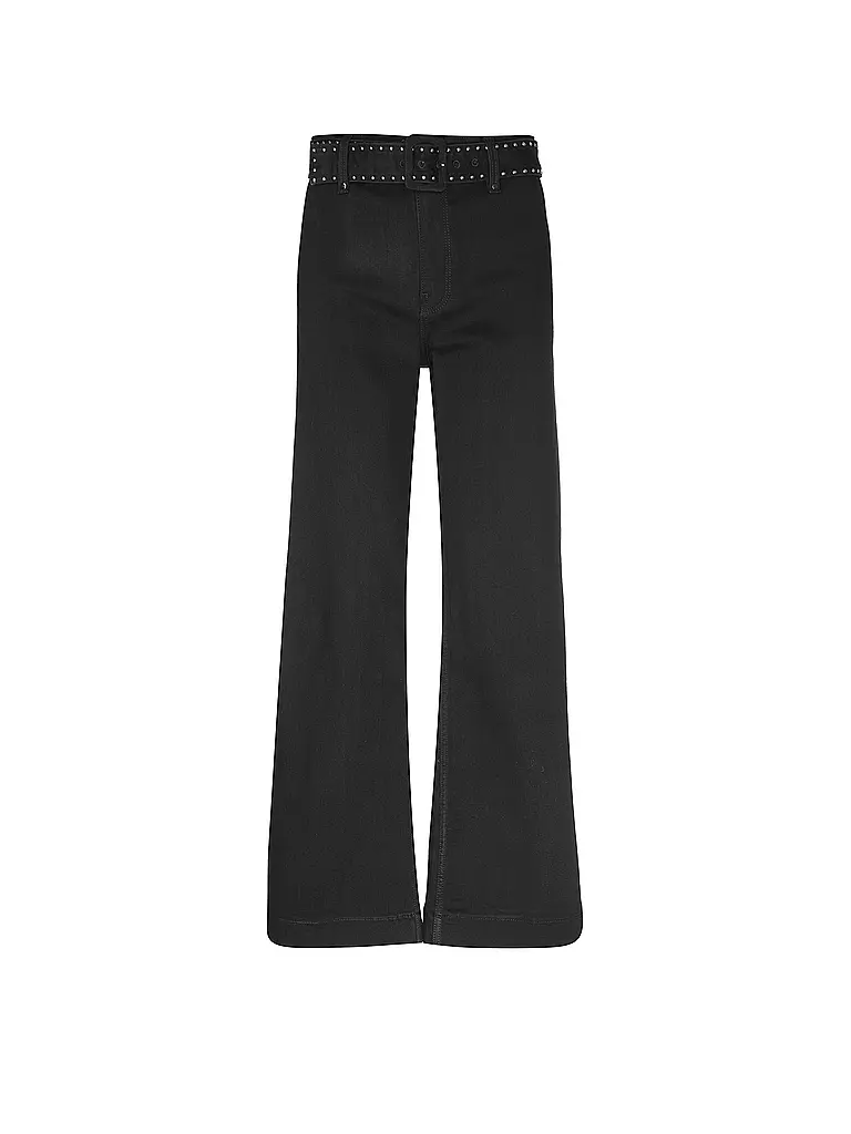 GUESS | Jeans Wide Leg DAKOTA  | Negro