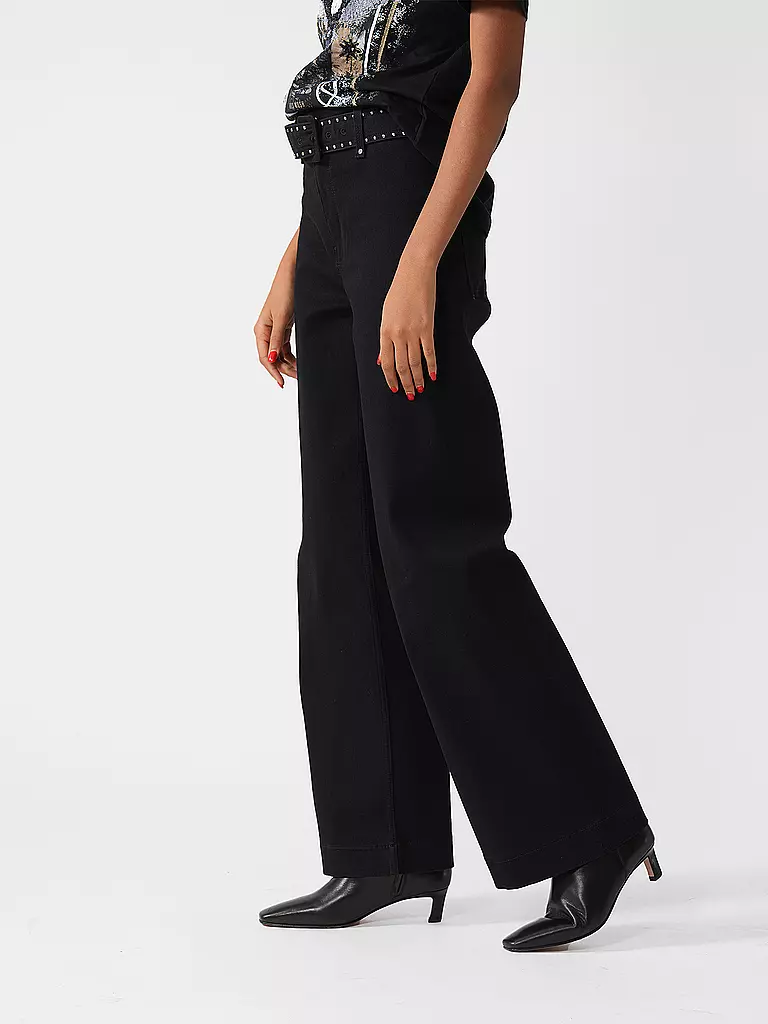 GUESS | Jeans Wide Leg DAKOTA  | Negro