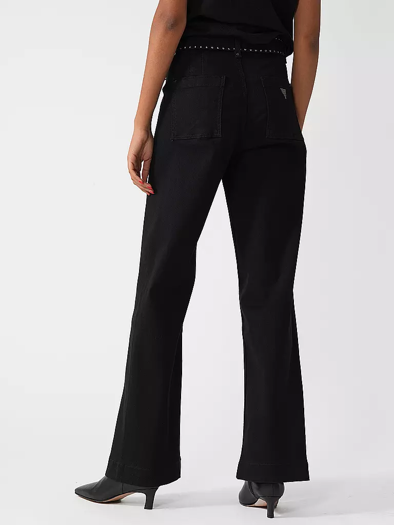GUESS | Jeans Wide Leg DAKOTA  | Negro