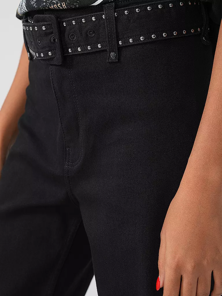 GUESS | Jeans Wide Leg DAKOTA  | Negro