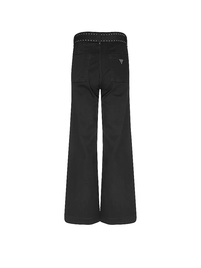 GUESS | Jeans Wide Leg DAKOTA  | Negro