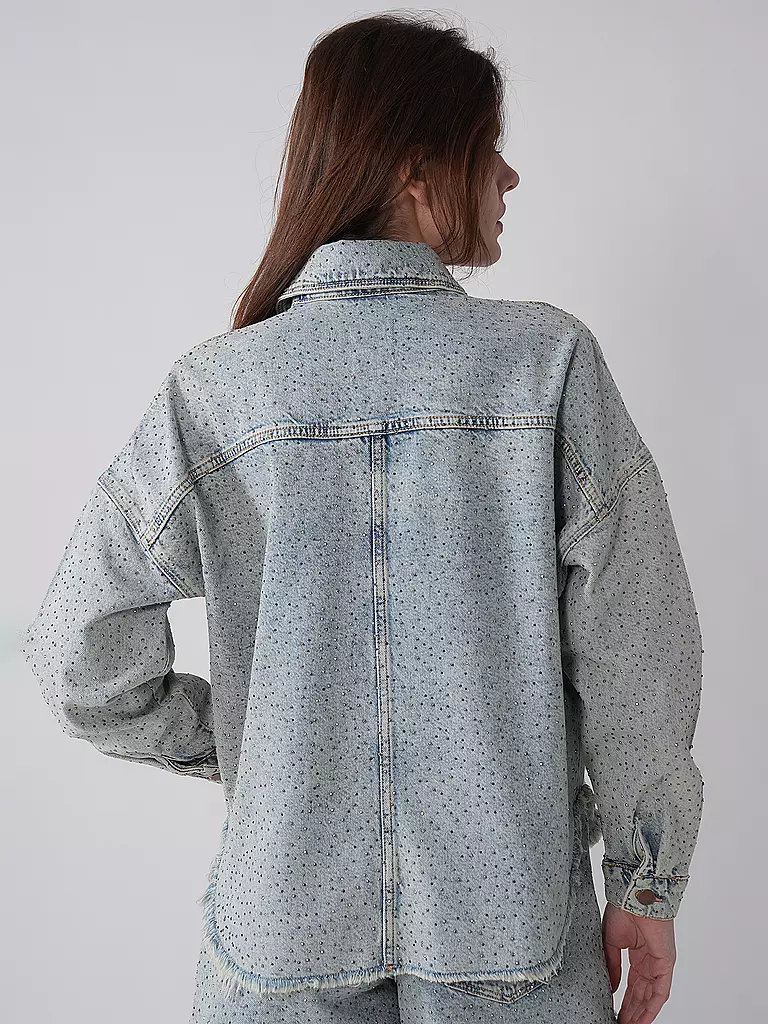 GUESS | Jeansbluse | Azul claro