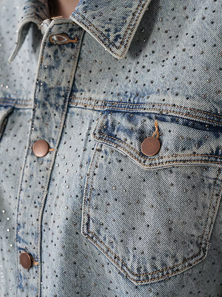 GUESS | Jeansbluse | Azul claro