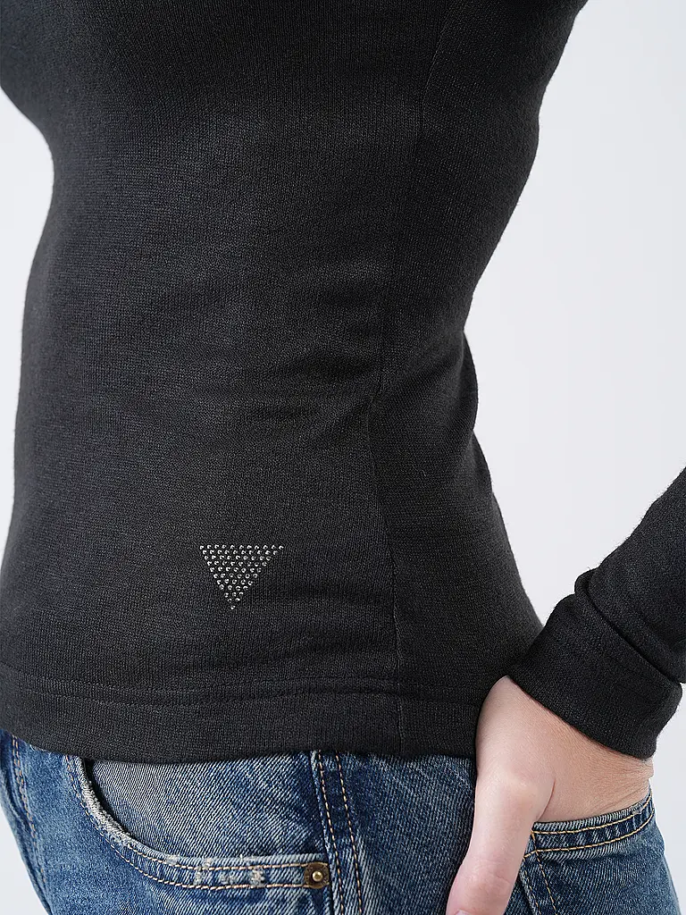 GUESS | Jersey de cuello alto ANITA | Negro