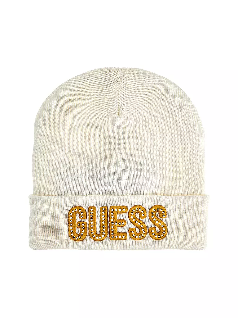 GUESS | Kinder Mütze - Haube | Crema