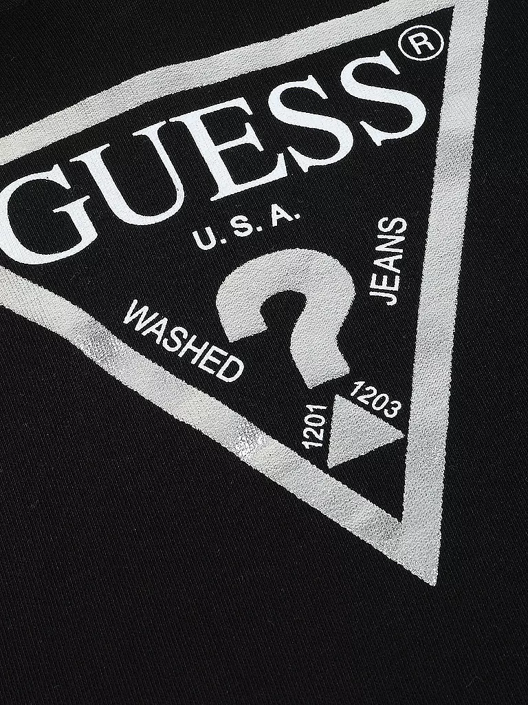 GUESS | Mädchen Kapuzensweater - Hoodie | Negro