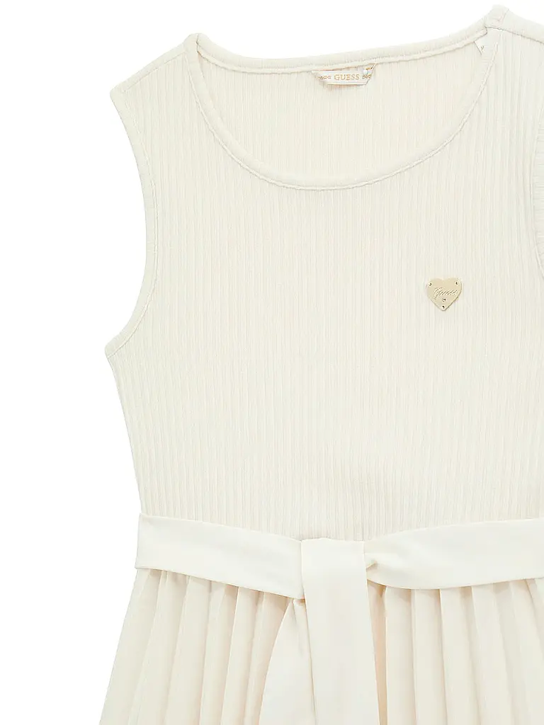 GUESS | Mädchen Kleid  | Crema