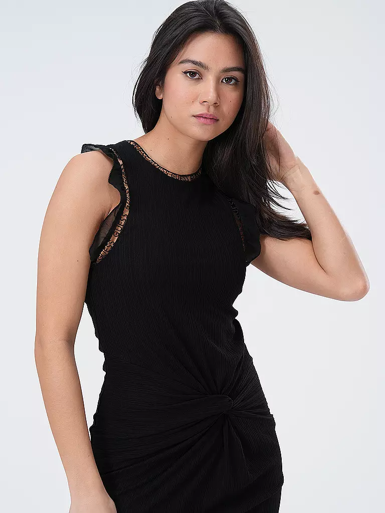 GUESS | Midikleid OLGA | Negro
