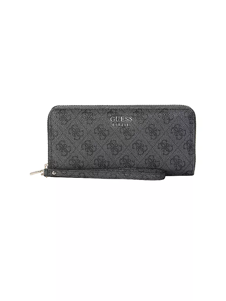 GUESS | Monedero BRENTON Large | Negro