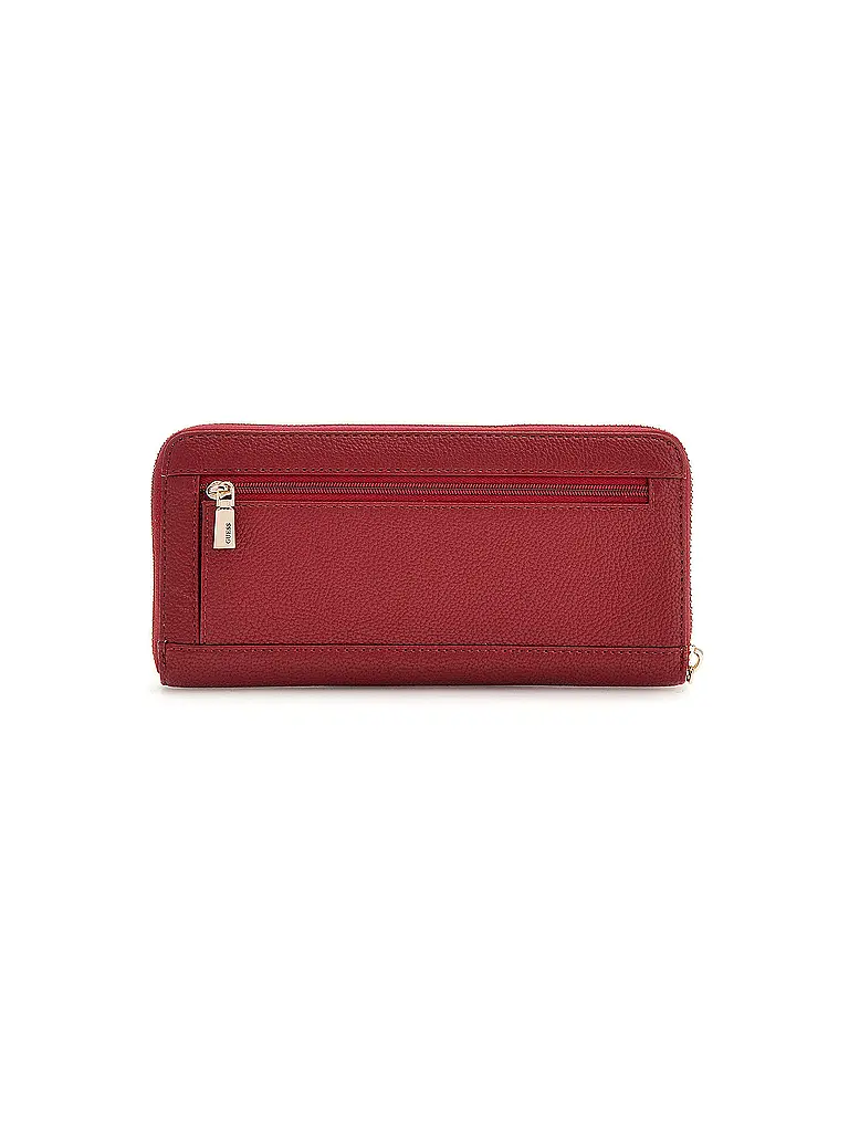 GUESS | Monedero GREGORIA Large | Rojo oscuro