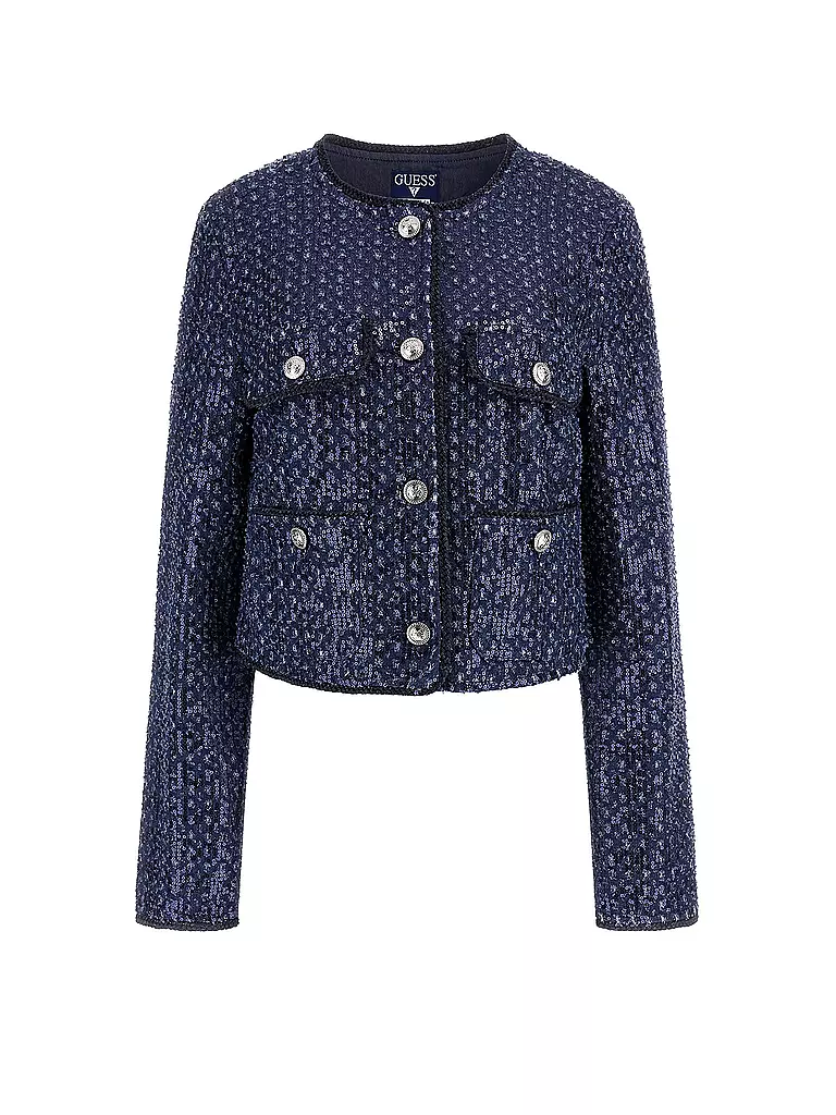 GUESS | Nombre del producto: Chaqueta ELISA | Azul oscuro